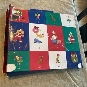 The Simpsons 12 Days of Socks new w/ripped box (**only 9 pairs included)*READ*